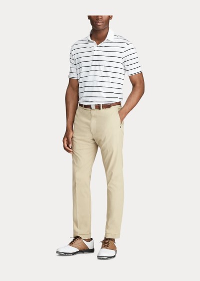 Pantalones Ralph Lauren Hombre Kaki - Tailored Stretch Twill - LRWNJ6840